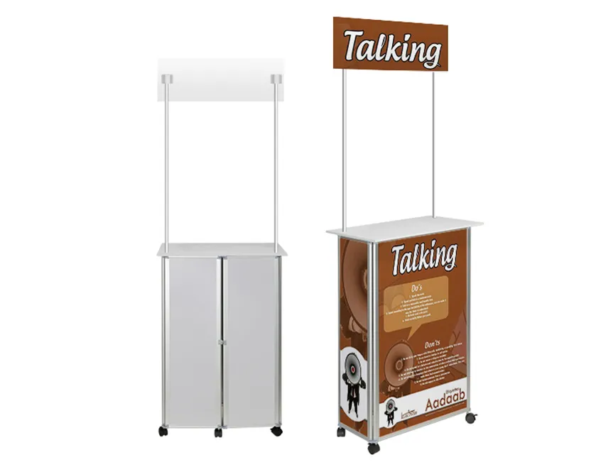 Aluminium Foldable Promotional Table Main Image