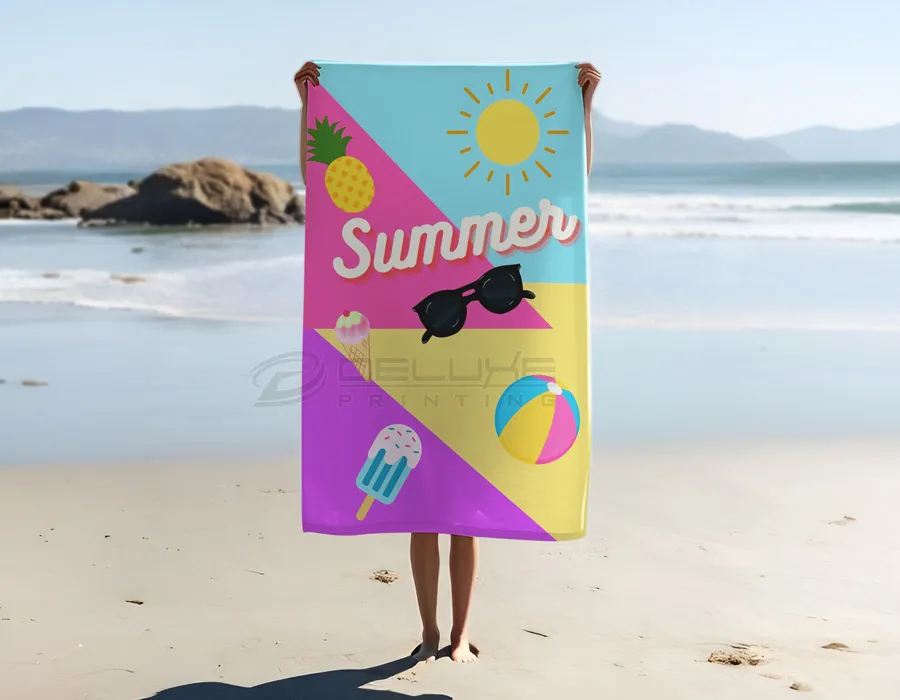 Beach Towel Printing Dubai Image