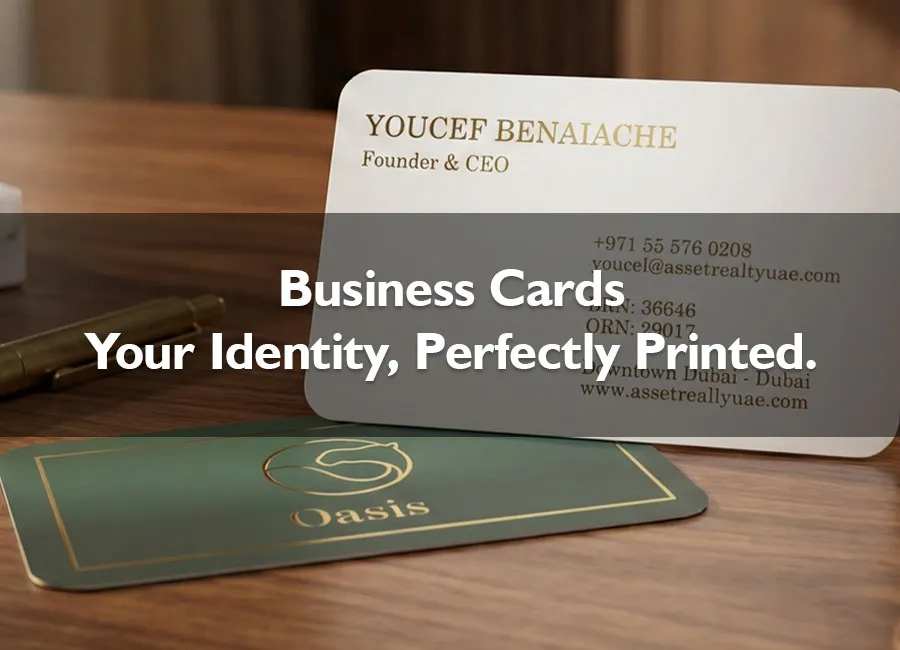 business Card in Dubai Image