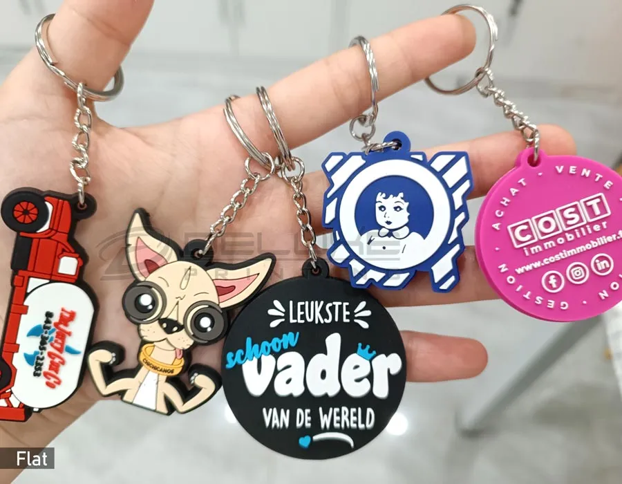 Rubber Keychain Image