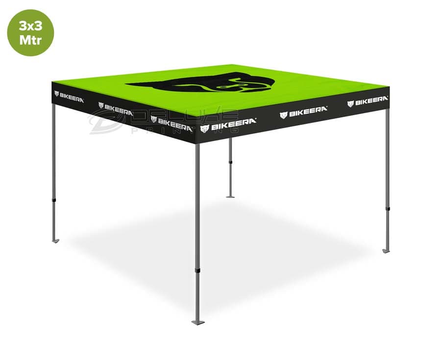 Flat Roof Rent 3x3 Branding Image