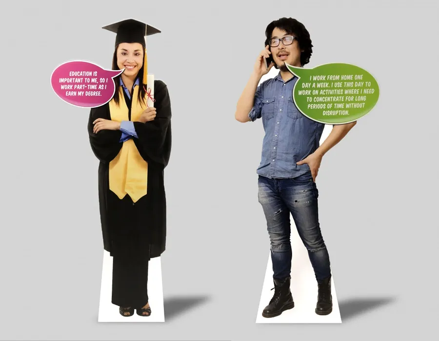 Forex Board Cutout Stand Image