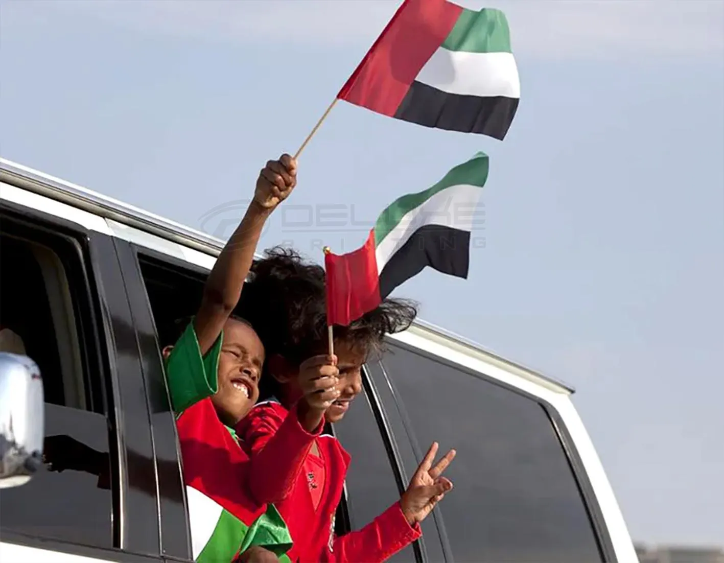 Hoisting Flags Dubai Image