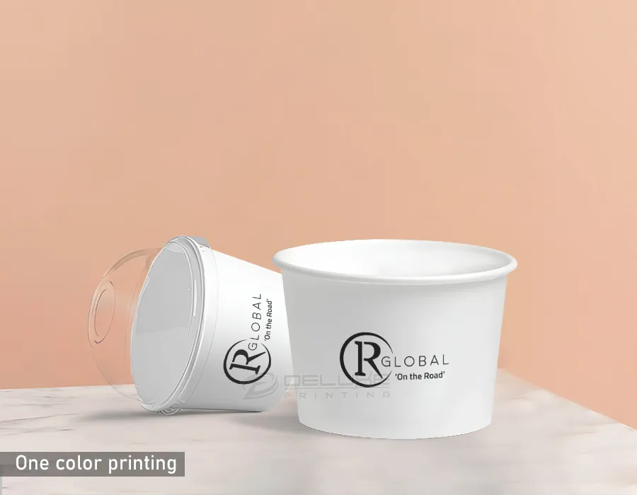 Ice Cream Cups Printing Image