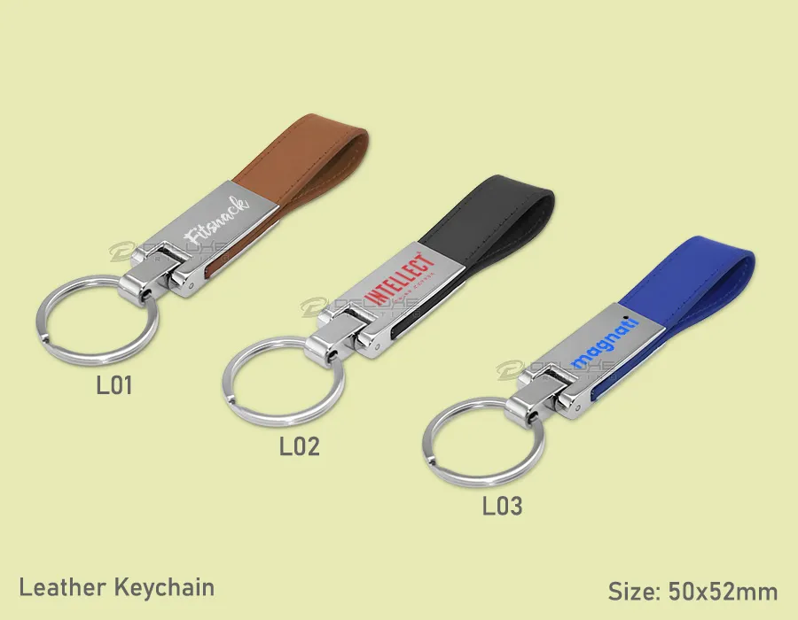Leather Keychain Image