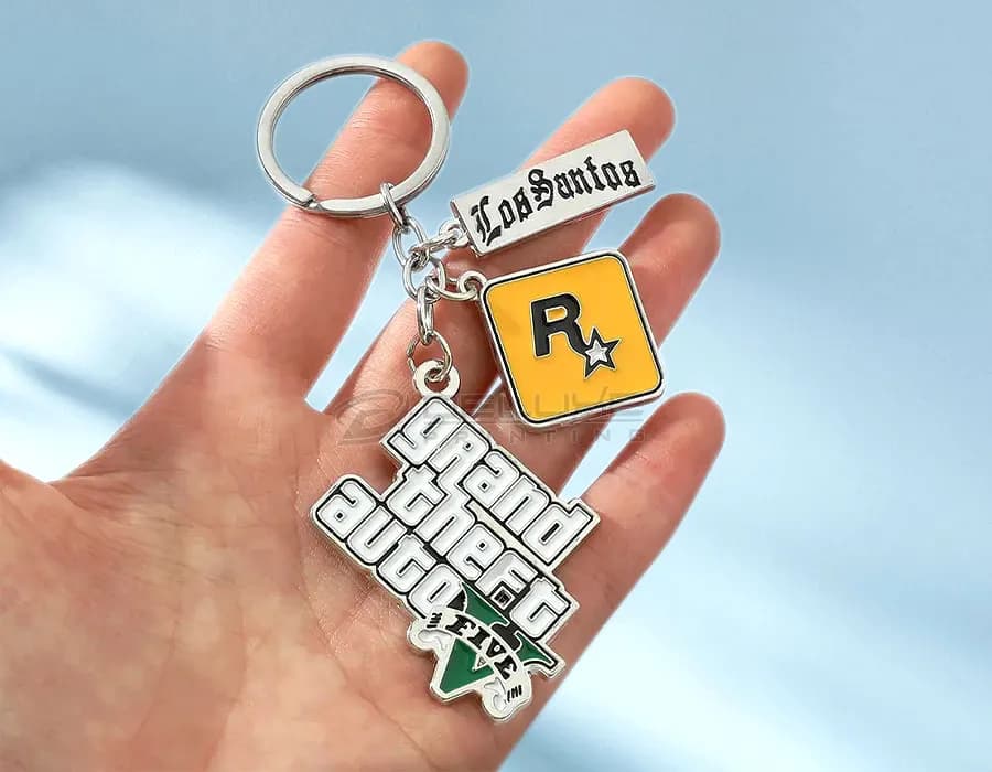Metal Keychain - Customized Image