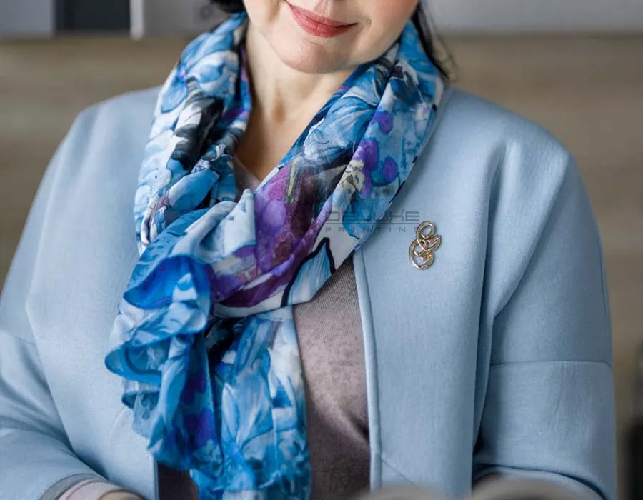 Neck Scarf Georgette Image