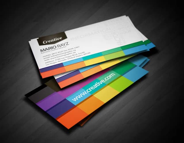 Textured Business Cards