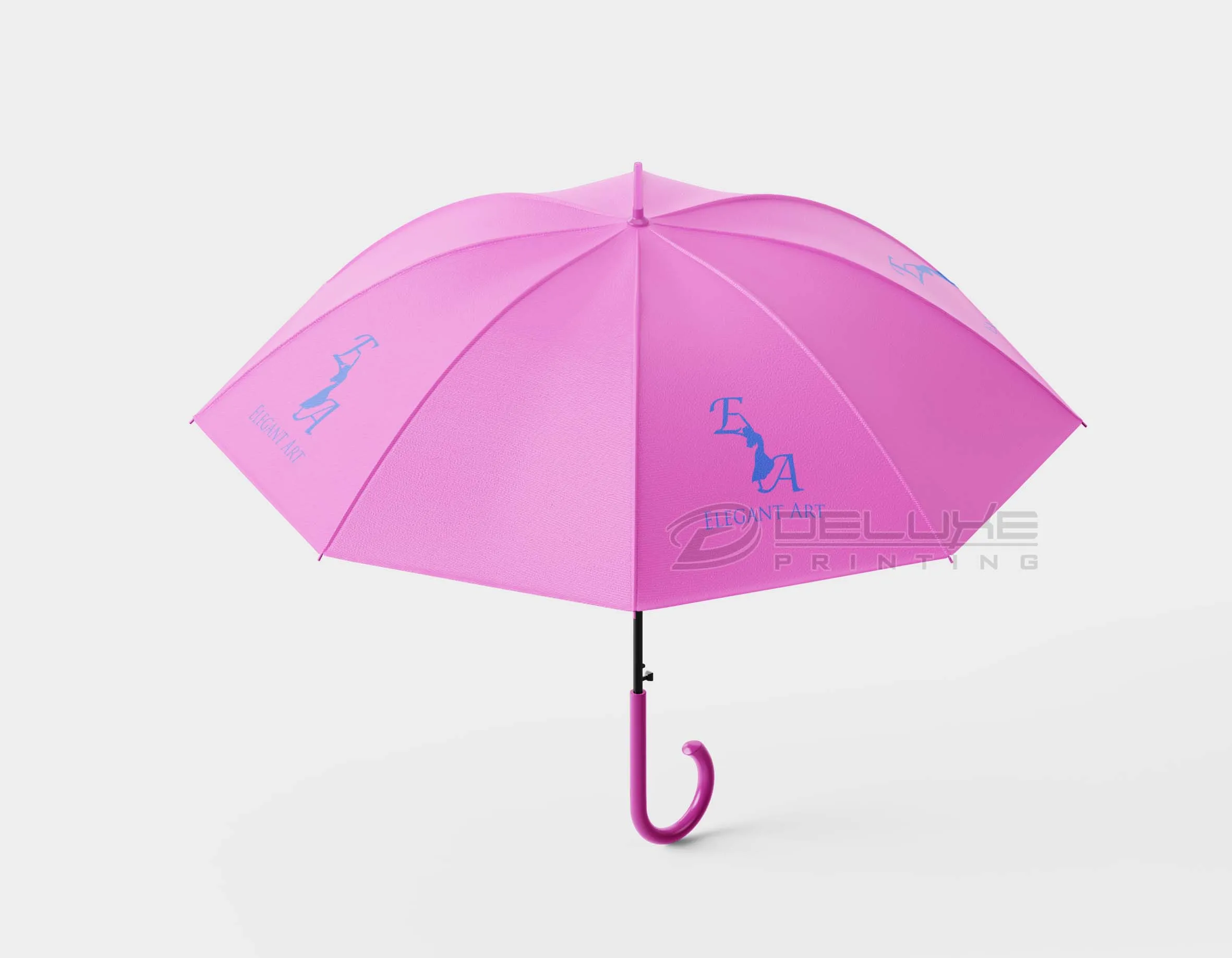 Pink Color Umbrella Image