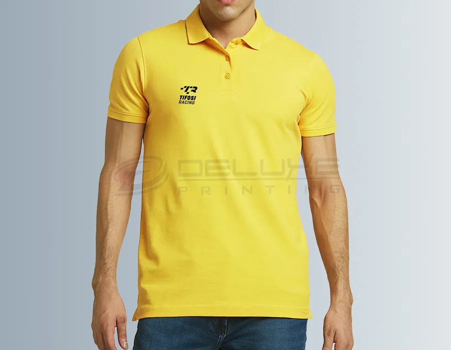 Polo Neck T-Shirt Color