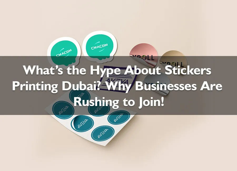 PVC Stickers Dubai Images