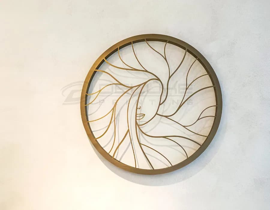 Shape Cutout Metal Frames Image