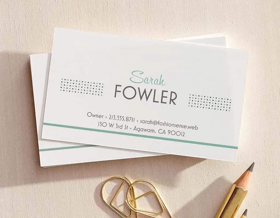 Standard Business Card First Image