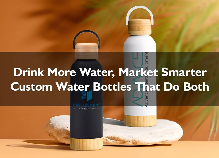 Sustainable Branding Water Bottle Banner Images