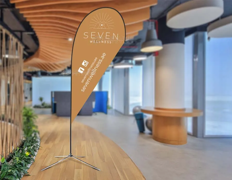 Tear Drop Flags Duabi