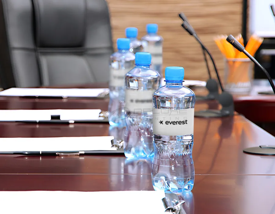 Water Bottle Label Printing Image