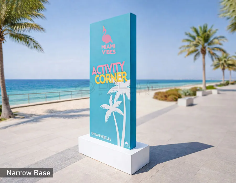 Backlit Curved Fabric Popup Sixth Image