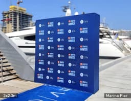 Wooden Frame Backdrop image