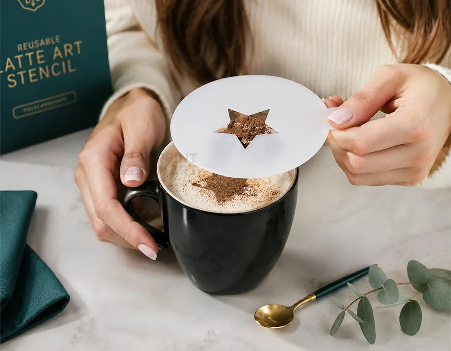 Acrylic Coffee Stencil thumbnail 2