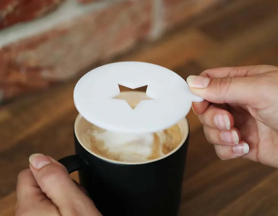 Acrylic Coffee Stencil Thumbnail 2 Image