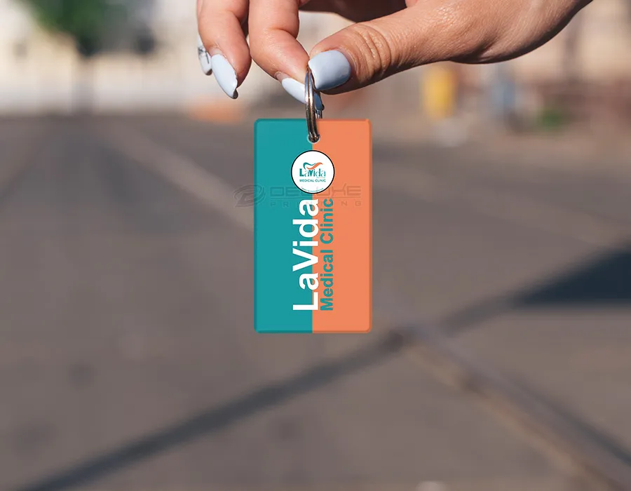 Acrylic Keychain Thumbnail 2 Image