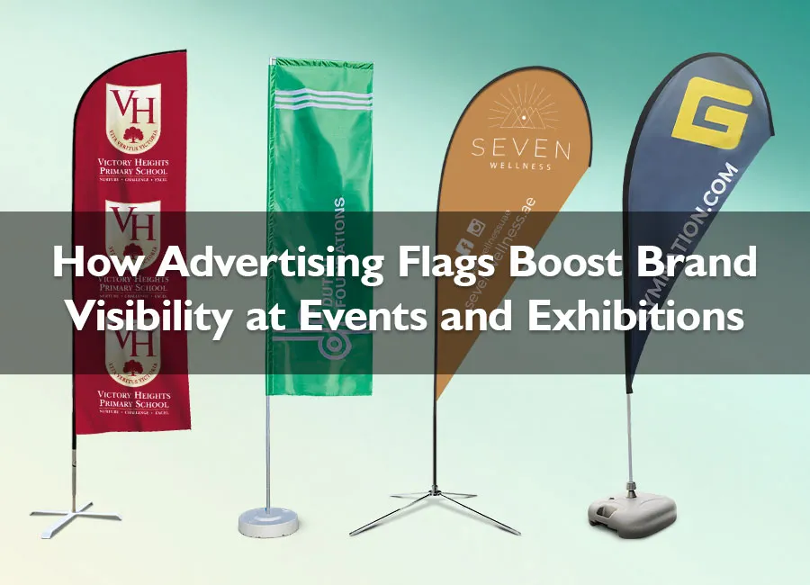 Advertising Flag at Events Dubai Banner Images