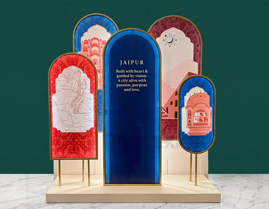 Metal Standee Image