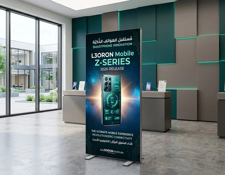 Backlit snapfold standee dubai