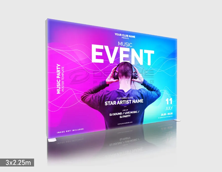 Backlit Backdrop 300x225 Dubai Image