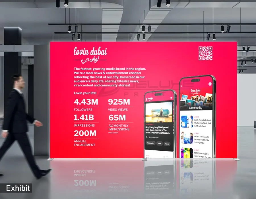 Backlit Seamless Backdrop Second Dubai Image