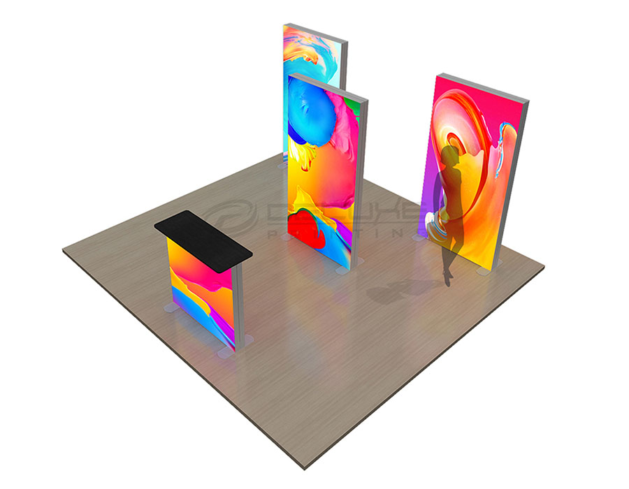 Size Comparison Roll Up Banner First Image