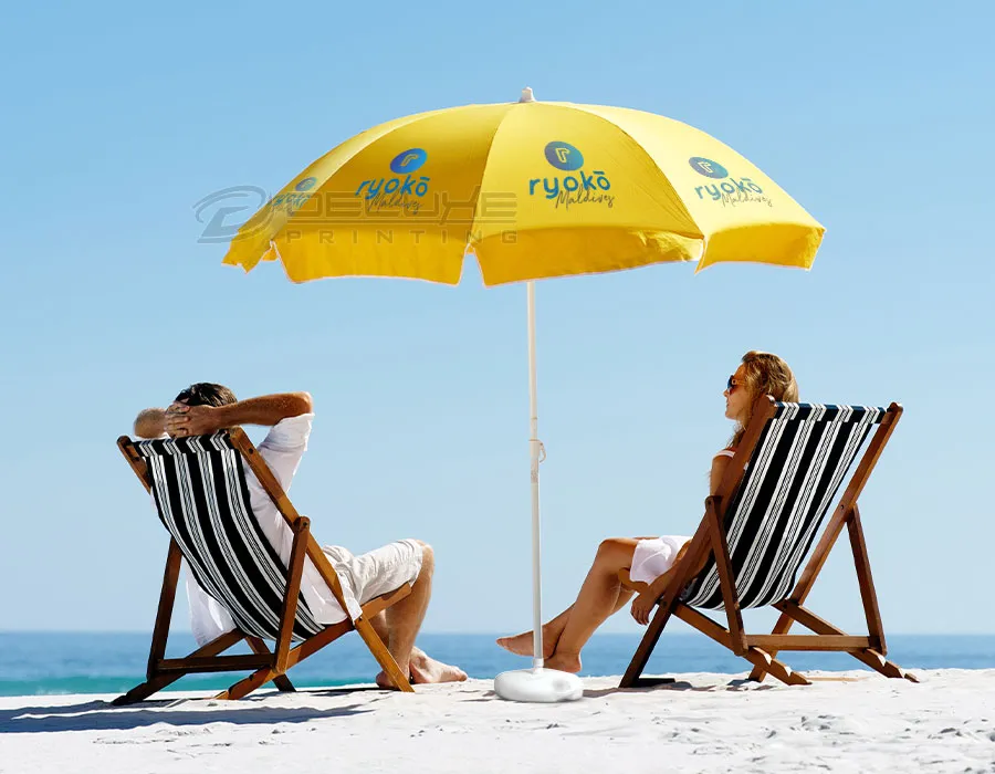 Beach Umbrella Printing Image