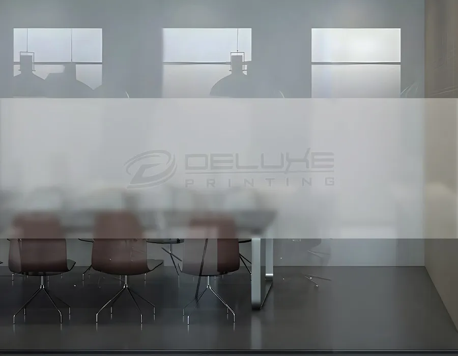 Blank Frosted Sticker Image