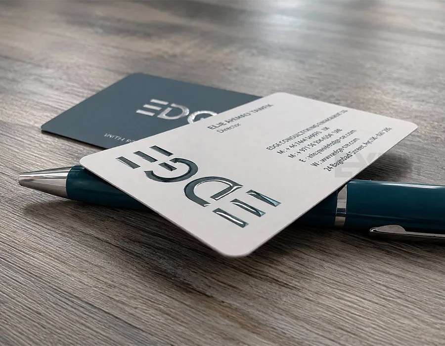 Spot UV Business Cards