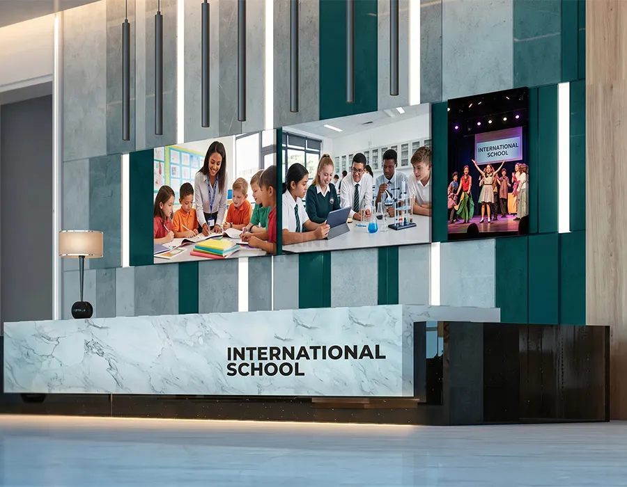 College and School - view 1