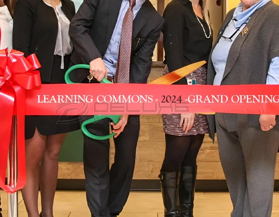 Ceremonial Ribbon Printing Second Image