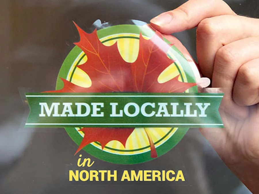 Clear Window Cling Main Image