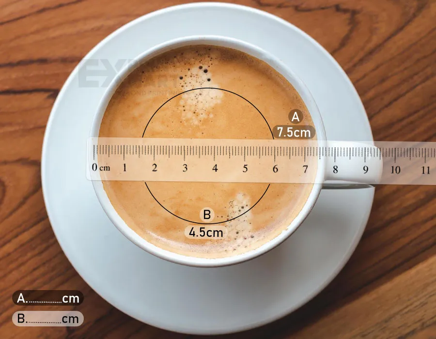 Metal Coffee Stencil