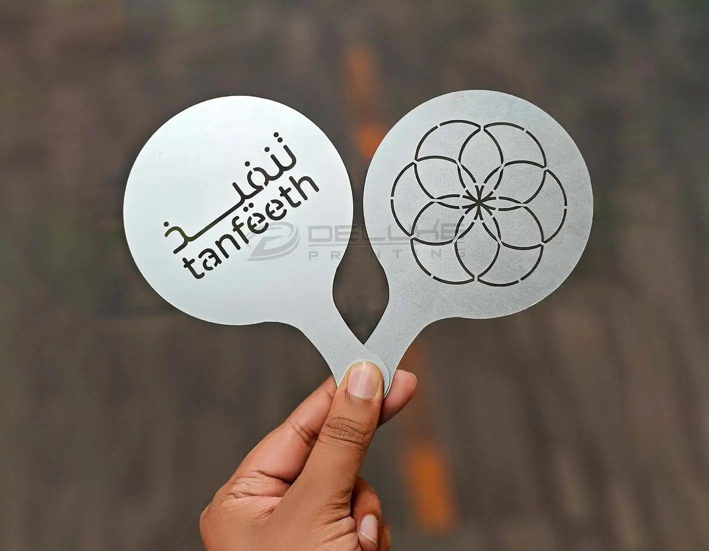 Metal Coffee Stencil Thumbnail 3 Image