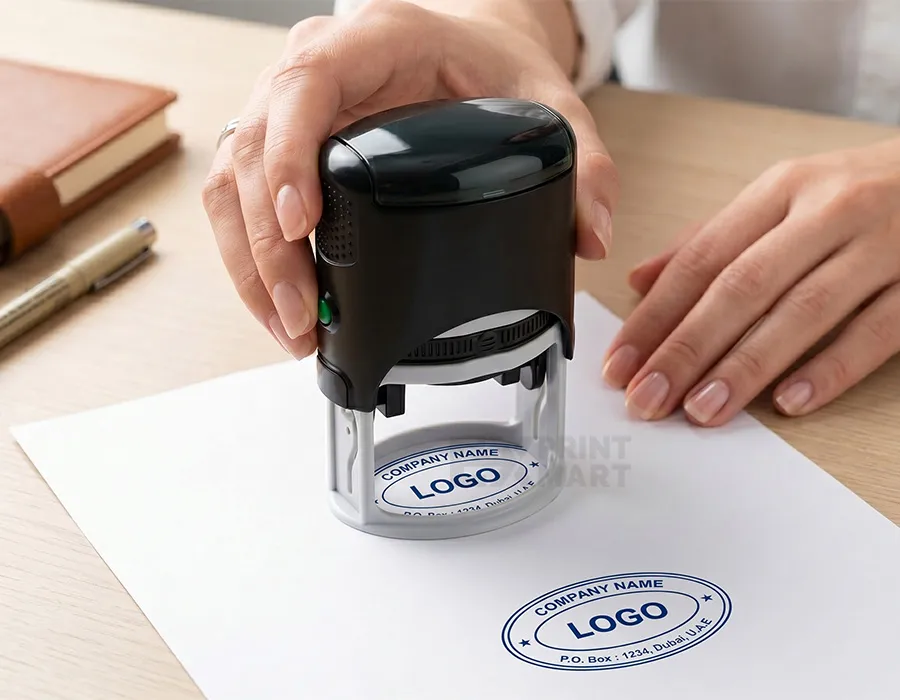 Company seal stamp dubai