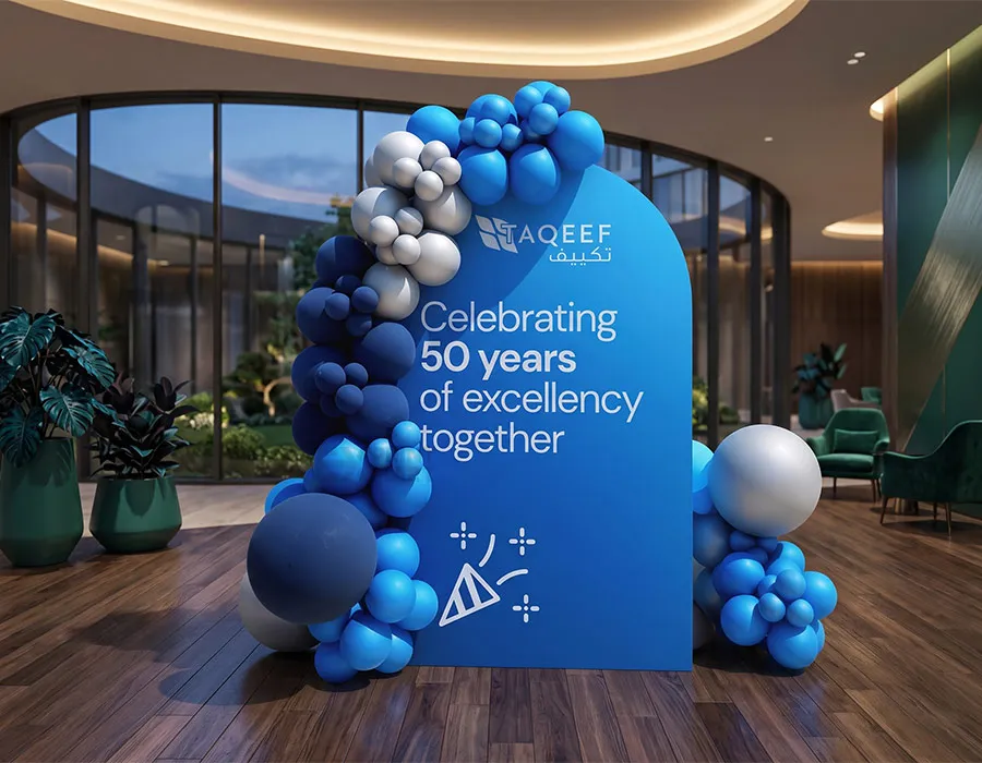 Balloon Backdrop Display Dubai Image 3