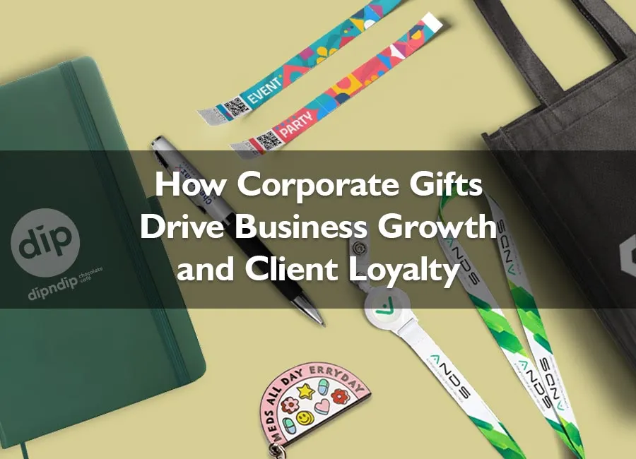 Corporate Gift Business Growth Banner Images