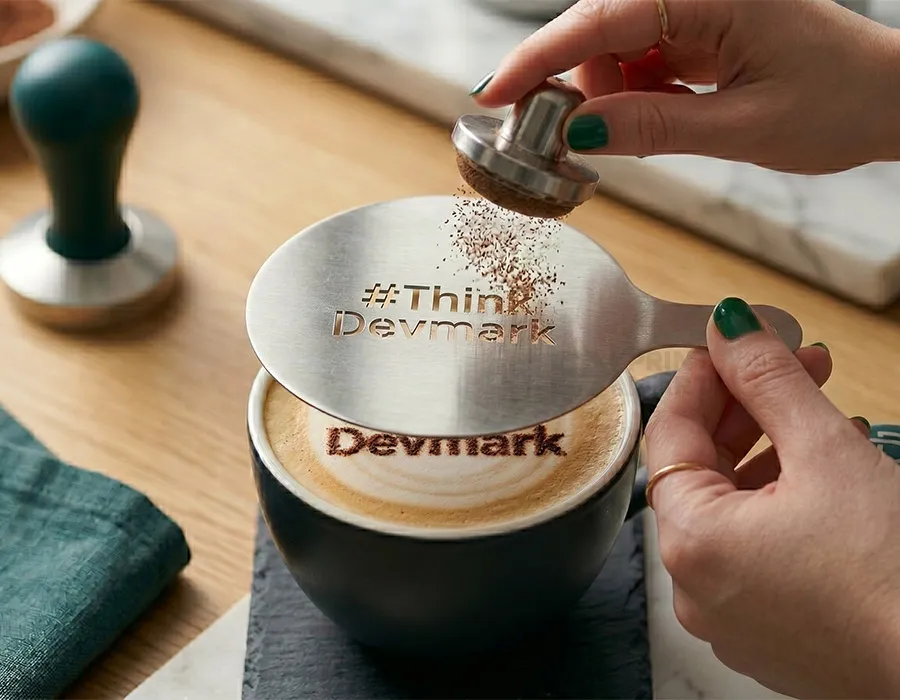 Custom Coffee Stencils