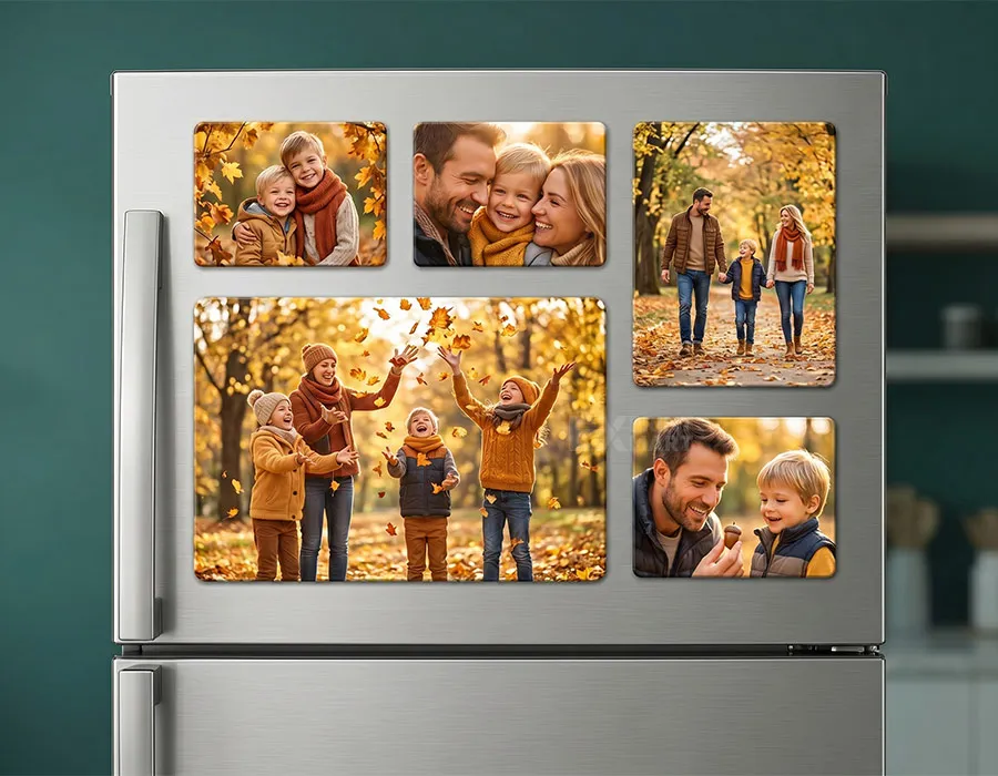 Custom Fridge Magnetic Sticker Image