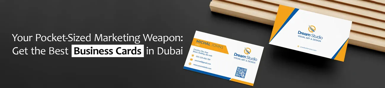 Custom Business Cards Dubai Banner Images