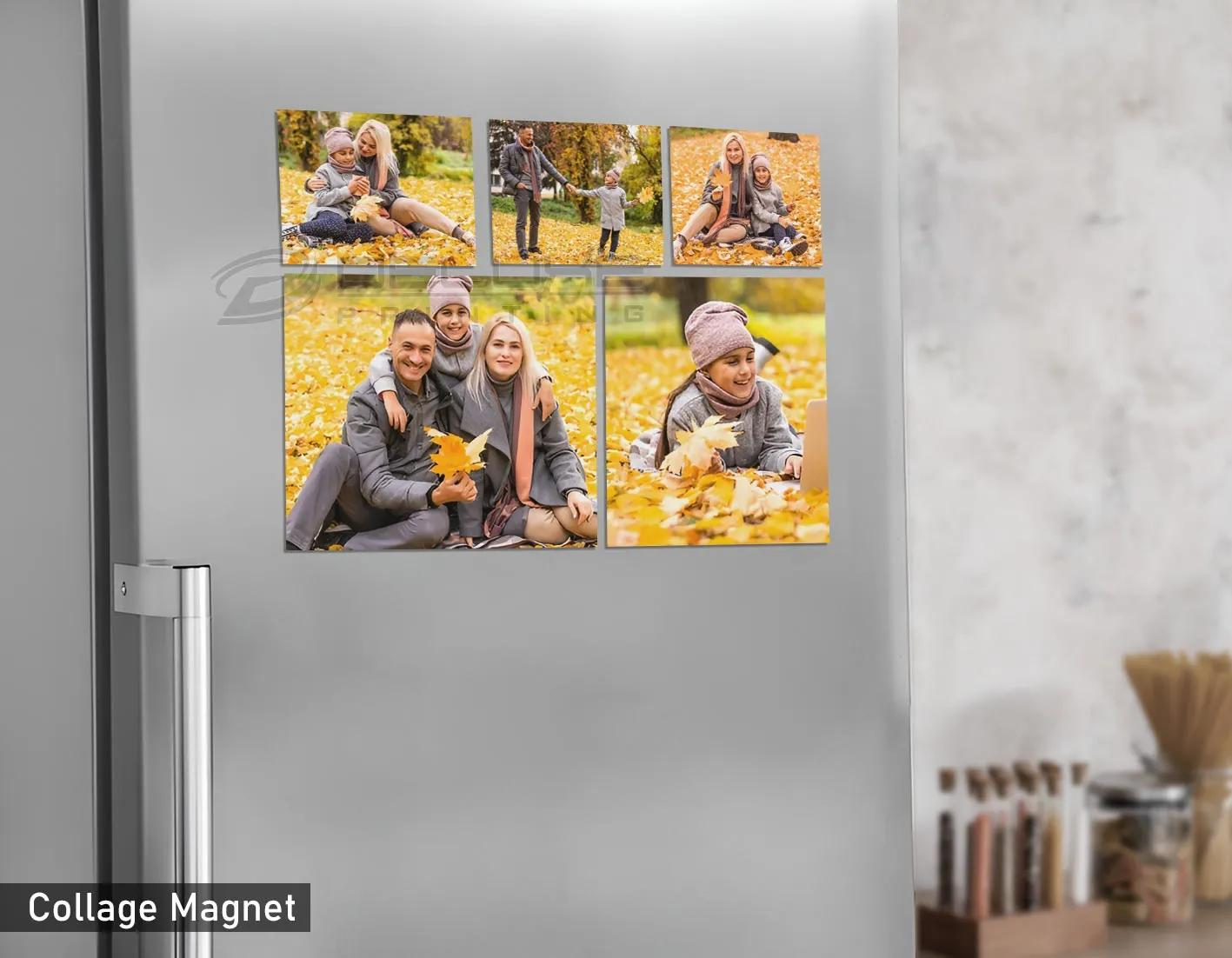 Custom Fridge Magnetic Sticker Image