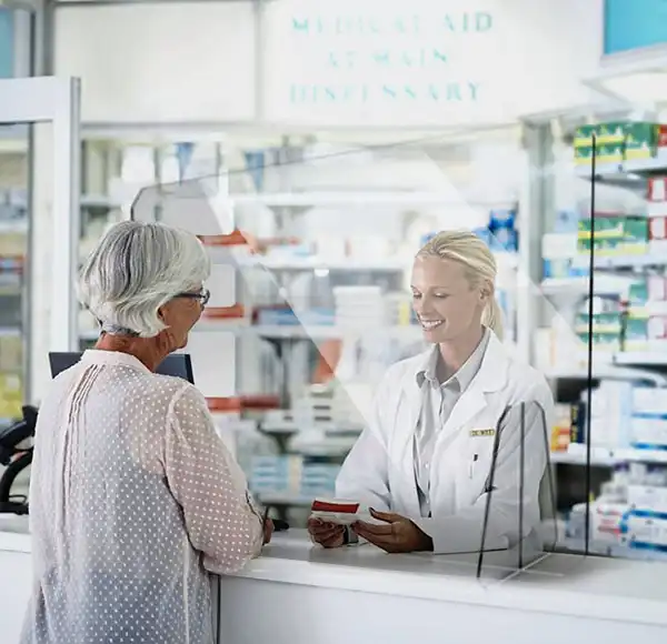 Pharmacy & Stores Partition Image