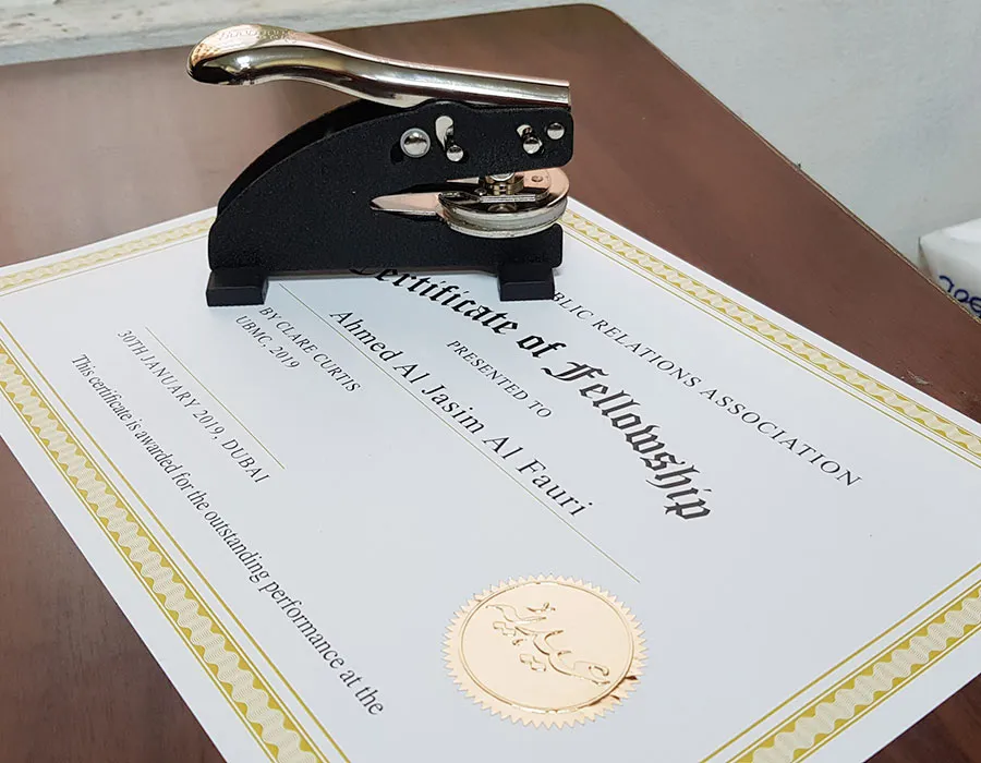 Embossing Seal Fifth Image
