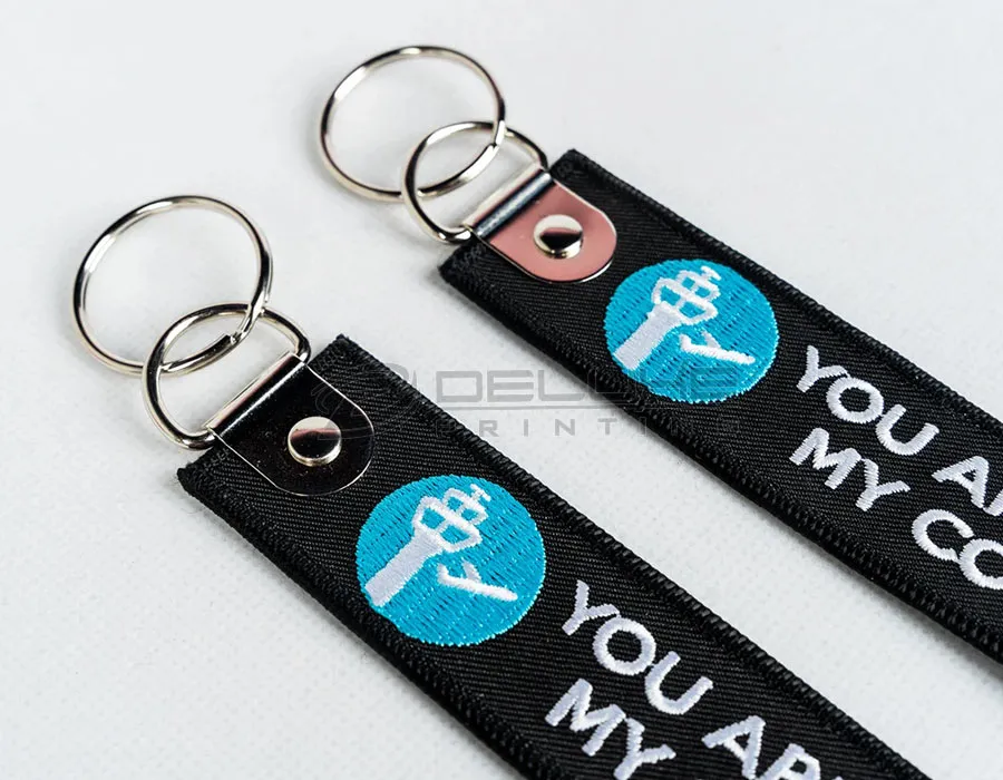 Embroidered Keychain Thumbnail 2 Image