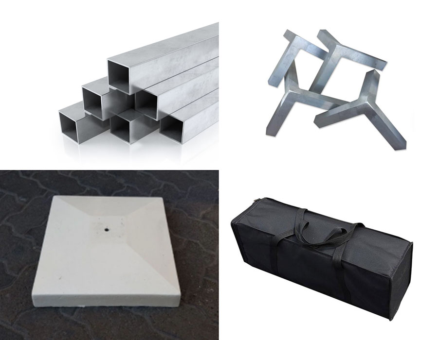 Fabric Outdoor Backdrop Parts Image